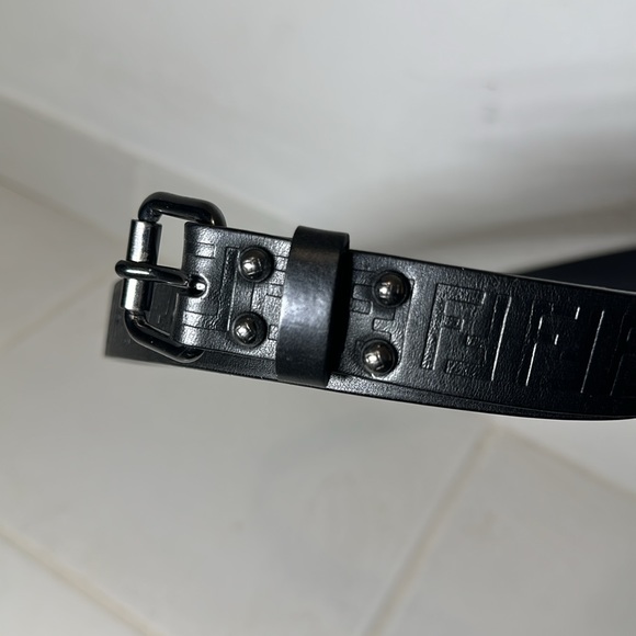 Fendi Black Leather Belt Unworn size 36/90 AUTHENTIC AND BRAND NEW CONDITION - Picture 2 of 10